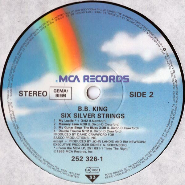 B.B. King : Six Silver Strings (LP, Album)