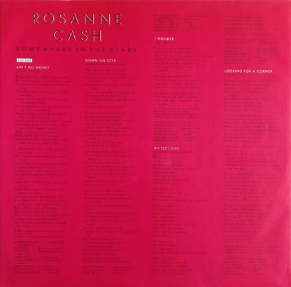 Rosanne Cash : Somewhere In The Stars (LP, Album)