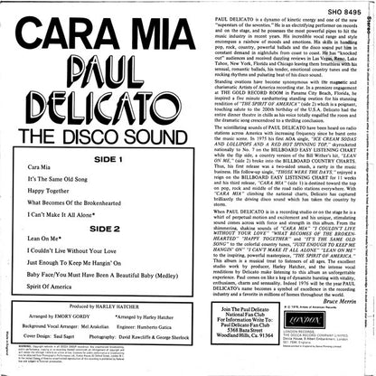 Paul Delicato : Cara Mia (LP, Album)