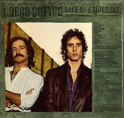 Gregg Sutton : Soft As A Sidewalk (LP, Album)