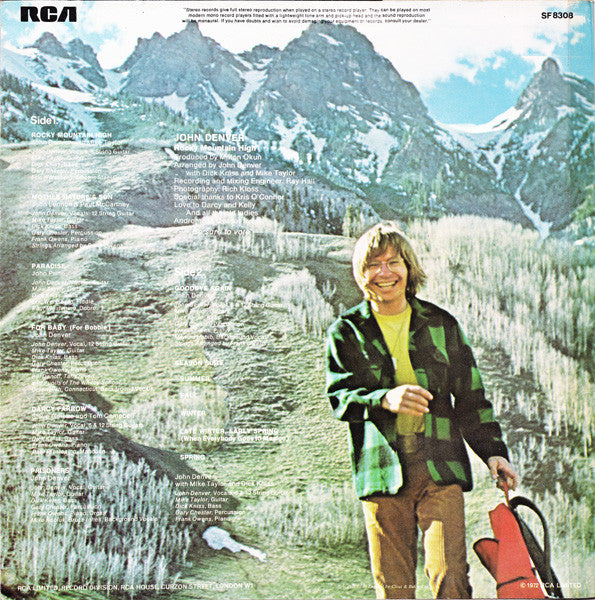 John Denver : Rocky Mountain High (LP, Album)