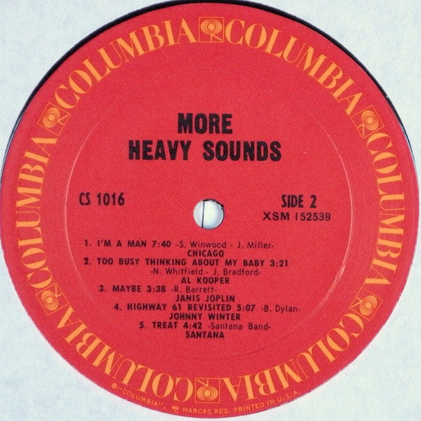 Various : More Heavy Sounds (LP, Comp, RP)