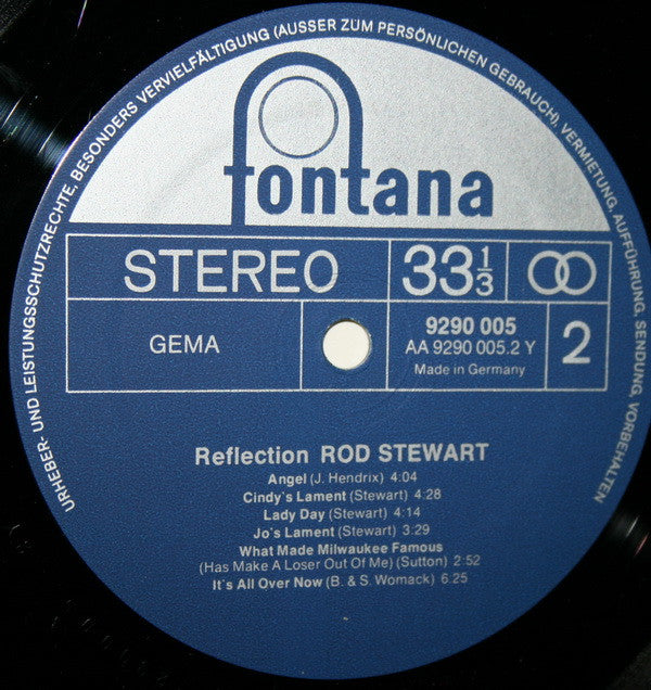 Rod Stewart : Reflection (LP, Comp)