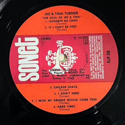 Ike & Tina Turner : The Soul Of Ike & Tina (LP, Album, Comp)