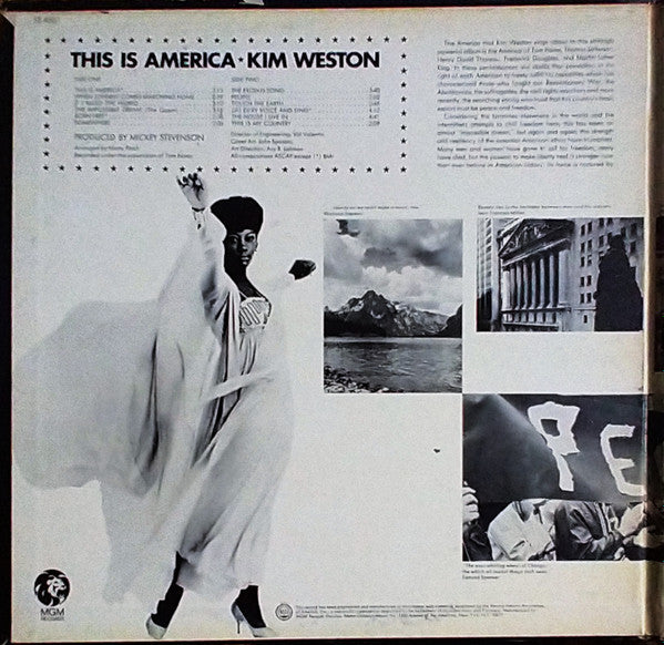 Kim Weston : This Is America (LP, Album, Gat)