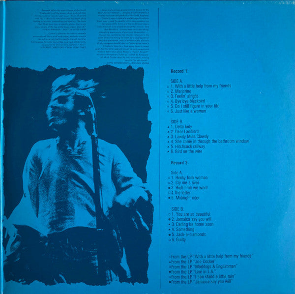 Joe Cocker : With A Little Help From My Friends (His 23 Best Songs) (2xLP, Comp)