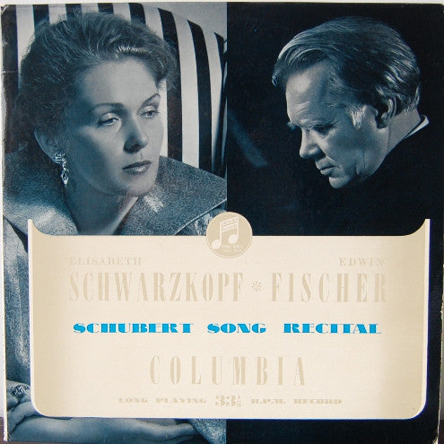 Franz Schubert - Elisabeth Schwarzkopf, Edwin Fischer : Schubert Song Recital (LP, Mono, RE)