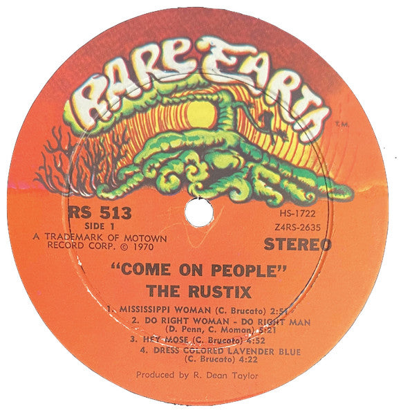 Rustix : Come On People (LP, Album, Hol)