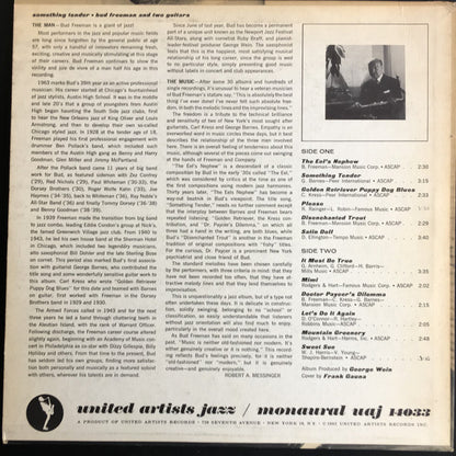 Bud Freeman And George Barnes And Carl Kress : Something Tender (LP, Album, Mono)