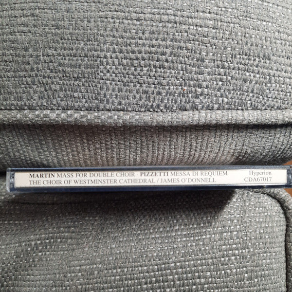 Frank Martin (3) / Ildebrando Pizzetti - Westminster Cathedral Choir, James O'Donnell (2) : Mass For Double Choir / Passacaille For Organ / Messa Di Requiem / De Profundis (CD, Album)