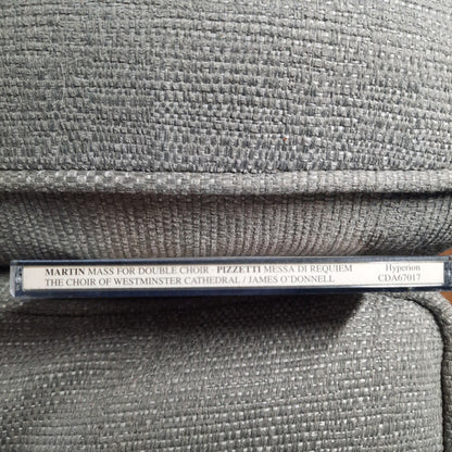 Frank Martin (3) / Ildebrando Pizzetti - Westminster Cathedral Choir, James O'Donnell (2) : Mass For Double Choir / Passacaille For Organ / Messa Di Requiem / De Profundis (CD, Album)