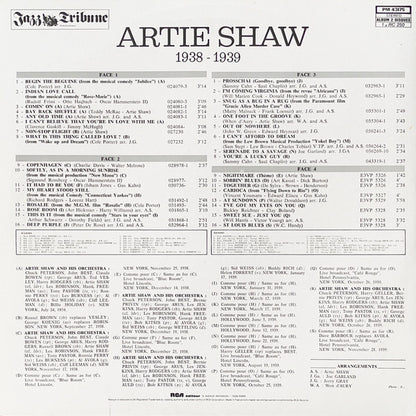 Artie Shaw And His Orchestra : Deux Grandes Années Pour: 1938-1939 (2xLP, Comp)