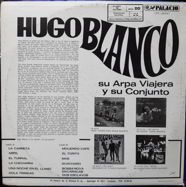 Hugo Blanco Y Su Conjunto : Hugo Blanco Su Arpa Viajera Y Su Conjunto (LP, Album)
