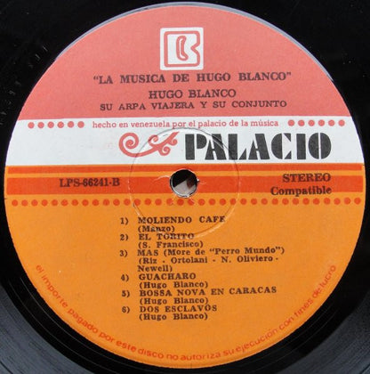 Hugo Blanco Y Su Conjunto : Hugo Blanco Su Arpa Viajera Y Su Conjunto (LP, Album)