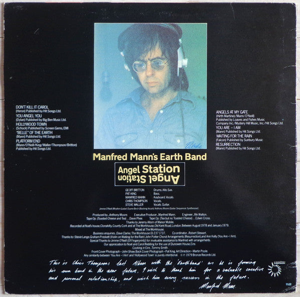 Manfred Mann's Earth Band : Angel Station (LP, Album)