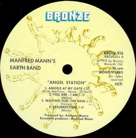 Manfred Mann's Earth Band : Angel Station (LP, Album)