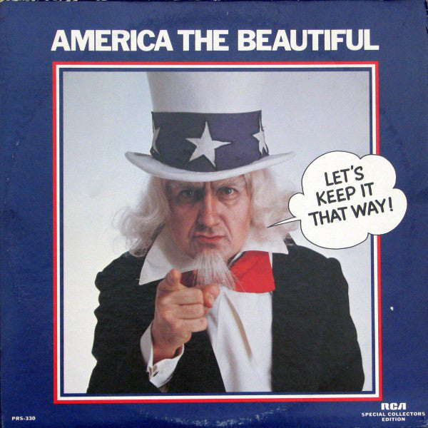 Various : America The Beautiful (Let's Keep It That Way) (2xLP, Comp)