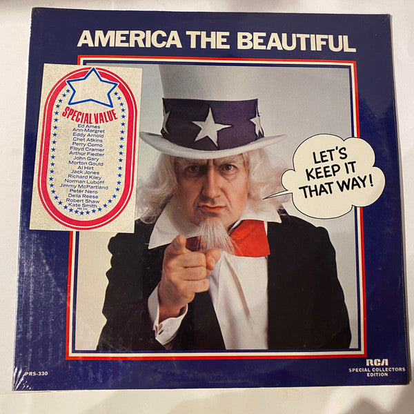 Various : America The Beautiful (Let's Keep It That Way) (2xLP, Comp)