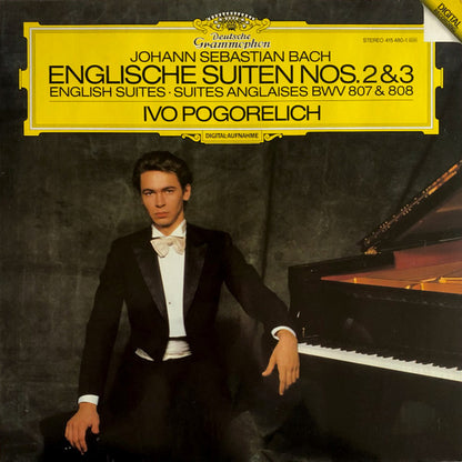 Johann Sebastian Bach - Ivo Pogorelich : Englische Suiten Nos. 2 & 3 (LP)