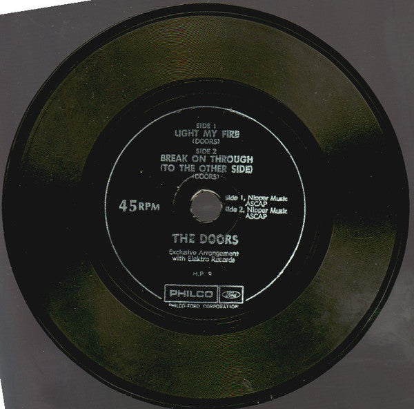 The Doors : Light My Fire / Break On Through (To The Other Side) (Flexi, 4", Single)