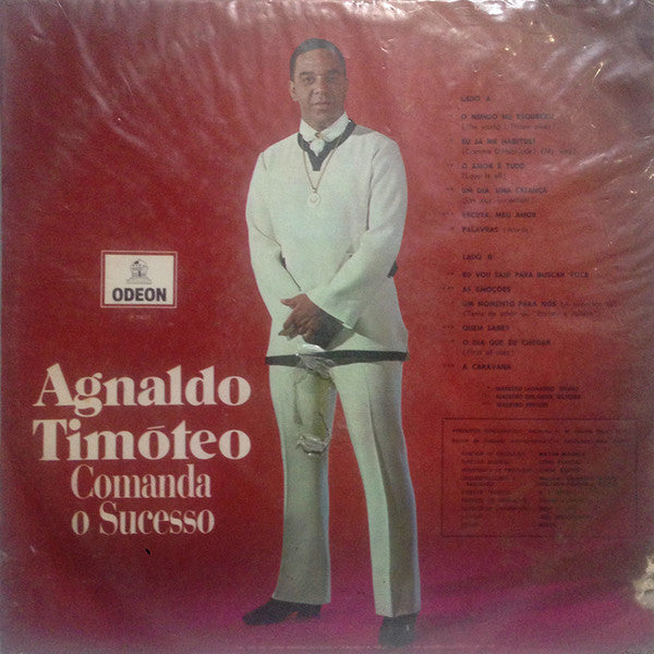 Agnaldo Timóteo : Comanda O Sucesso (LP, Album, Mono)