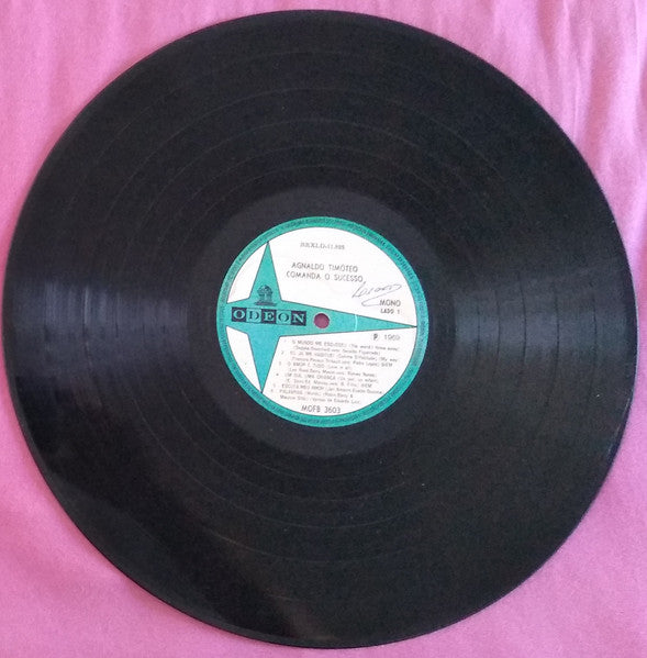 Agnaldo Timóteo : Comanda O Sucesso (LP, Album, Mono)