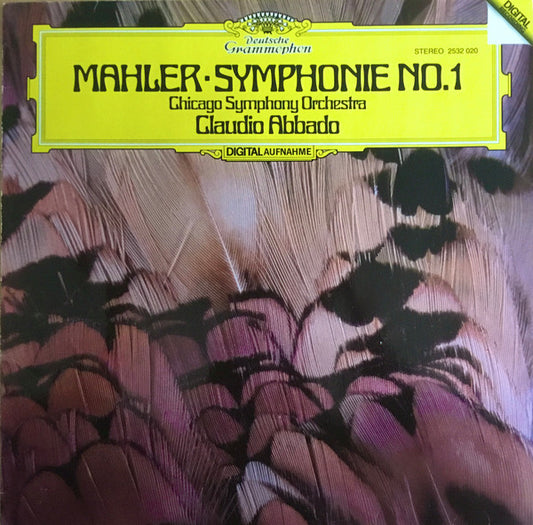 Gustav Mahler - Chicago Symphony Orchestra / Claudio Abbado : Symphonie No. 1 (LP)