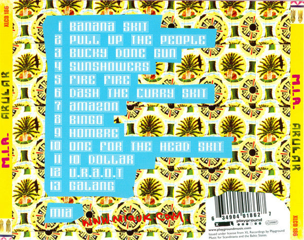 M.I.A. (2) : Arular (CD, Album)