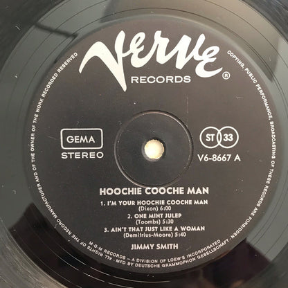 Jimmy Smith  Arranged And Conducted By Oliver Nelson : Hoochie Cooche Man (LP, Album)