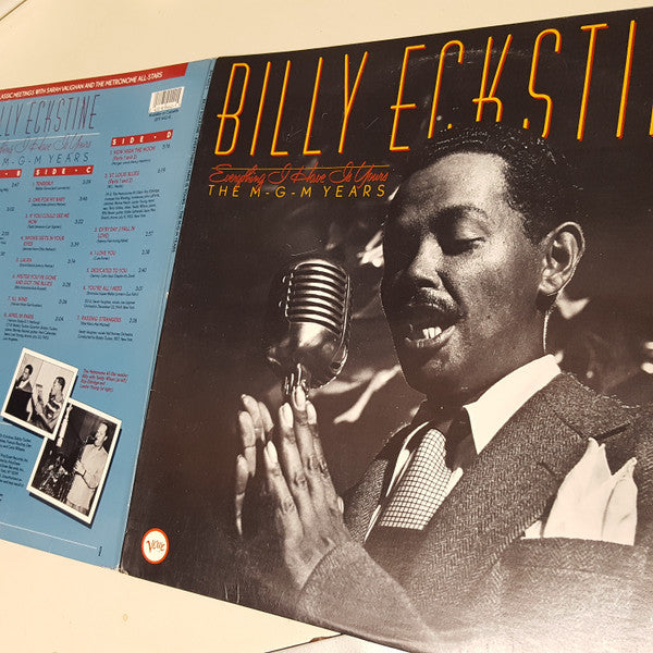 Billy Eckstine : Everything I Have Is Yours (The M-G-M Years) (2xLP, Comp)