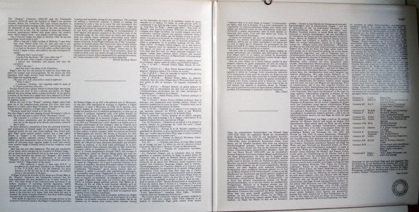 Sir Edward Elgar, Jacqueline du Pré, Daniel Barenboim, The Philadelphia Orchestra, London Philharmonic Orchestra : Cello Concerto, Op. 85 / Enigma Variations (LP)