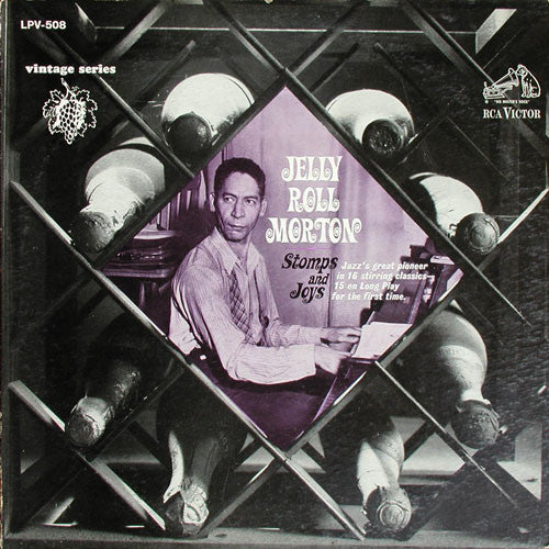 Jelly Roll Morton : Stomps And Joys (LP, Comp, Mono)