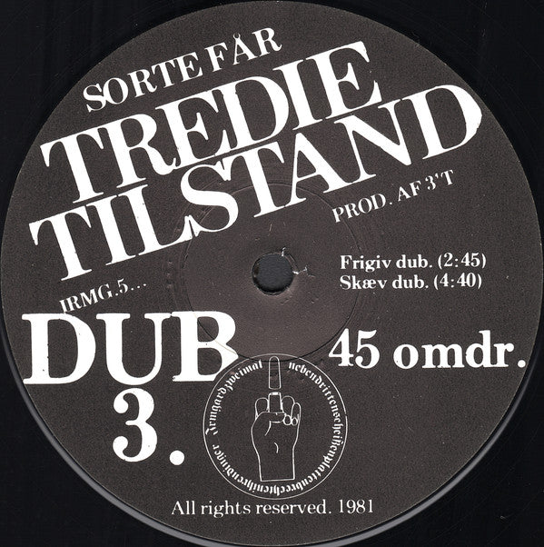 Tredie Tilstand : Sorte Får (2xLP, Album)