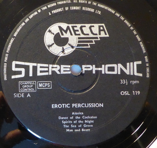 Unknown Artist : Erotic Percussion (LP)