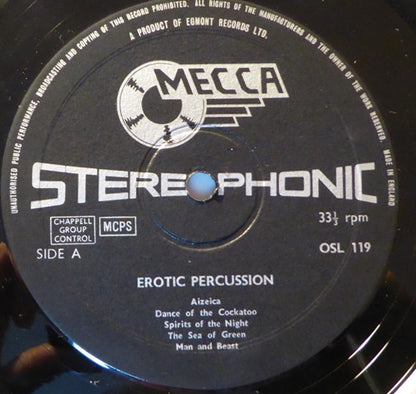 Unknown Artist : Erotic Percussion (LP)