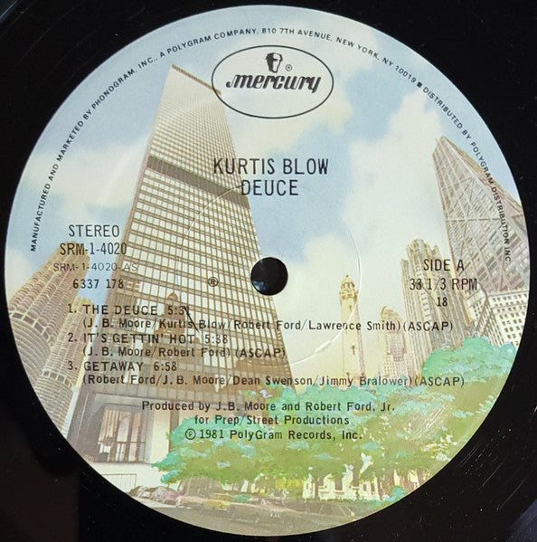 Kurtis Blow : Deuce (LP, 18)