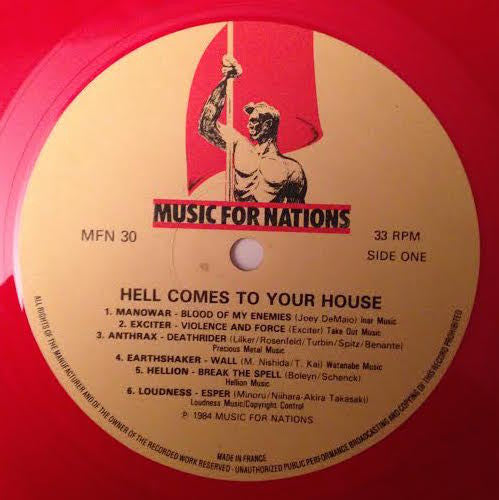 Various : Hell Comes To Your House (LP, Comp, Red)