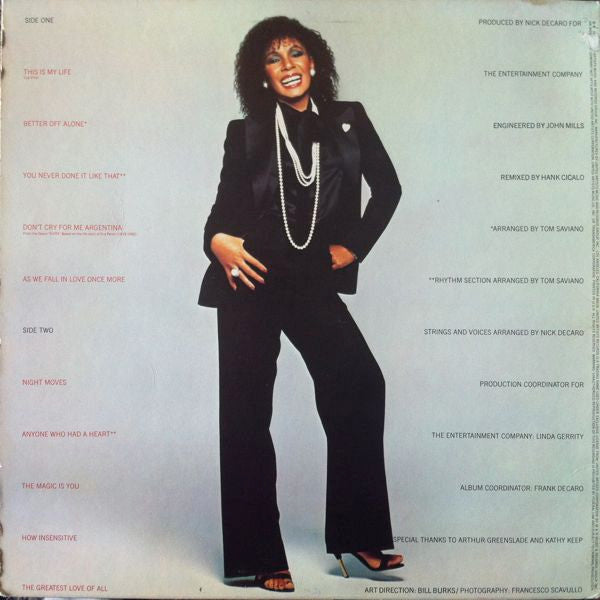 Shirley Bassey : The Magic Is You (LP, Album)