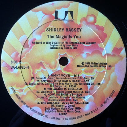 Shirley Bassey : The Magic Is You (LP, Album)