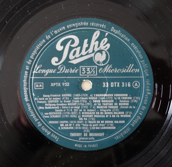 Thierry De Brunhoff : Le Piano D'Ulysse (LP, Album, Box)