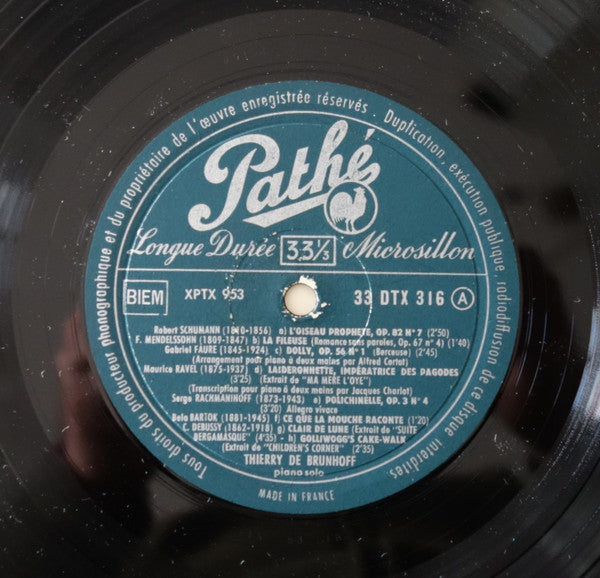 Thierry De Brunhoff : Le Piano D'Ulysse (LP, Album, Box)