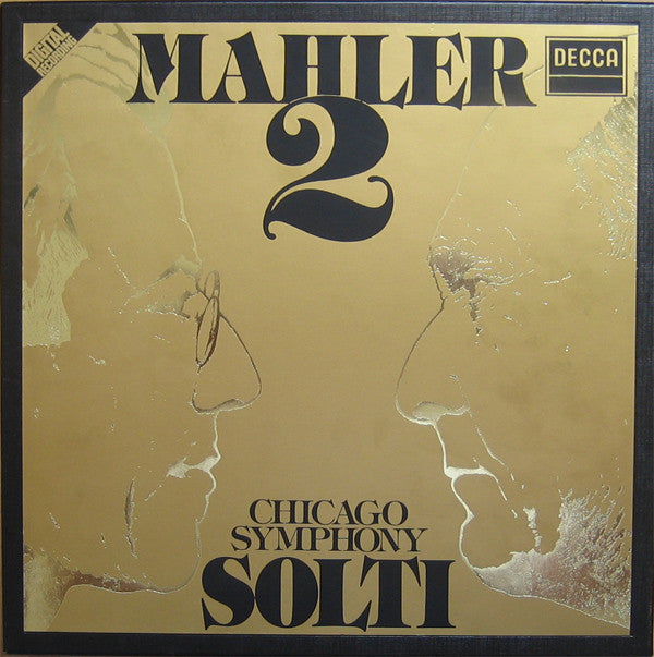 Gustav Mahler, Chicago Symphony Orchestra, Georg Solti : Symphony No.2 (2xLP, Dig + Box)