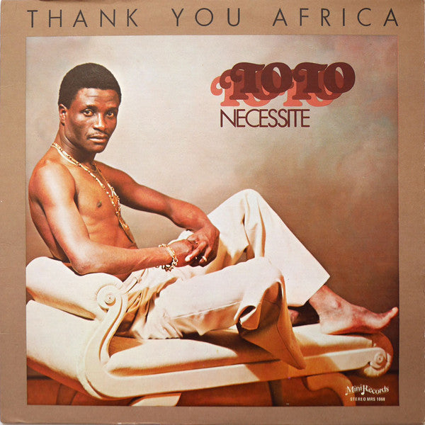 Toto Necessite : Thank You Africa (LP, Album)