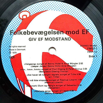 Various : Giv EF Modstand (LP, Album)