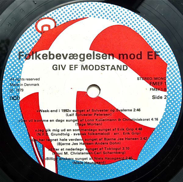 Various : Giv EF Modstand (LP, Album)