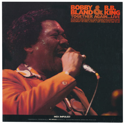 Bobby Bland & B.B. King : Together Again...Live (LP, Album, RE)