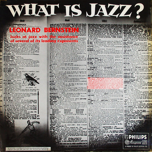 Leonard Bernstein : What Is Jazz? (LP)