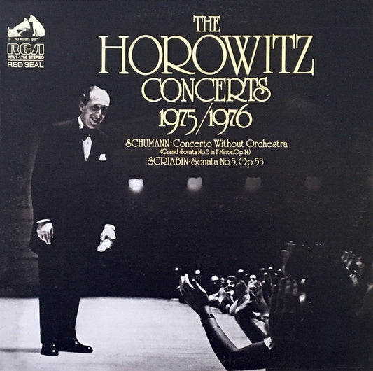 Vladimir Horowitz : The Horowitz Concerts 1975/1976 (LP, Album)