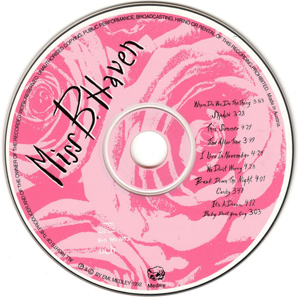 Miss B. Haven : Miss B. Haven (CD, Album)