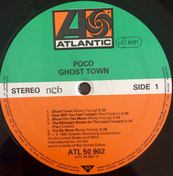 Poco (3) : Ghost Town (LP, Album)